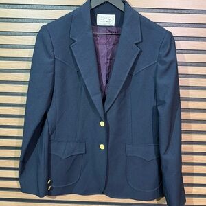 H Bar C Ranchwear Western Blazer Vintage size 14
